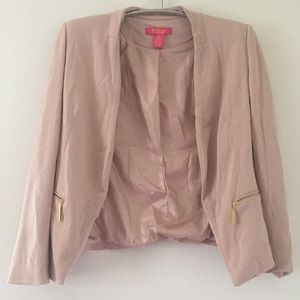 Catherine malandrina blush blazer